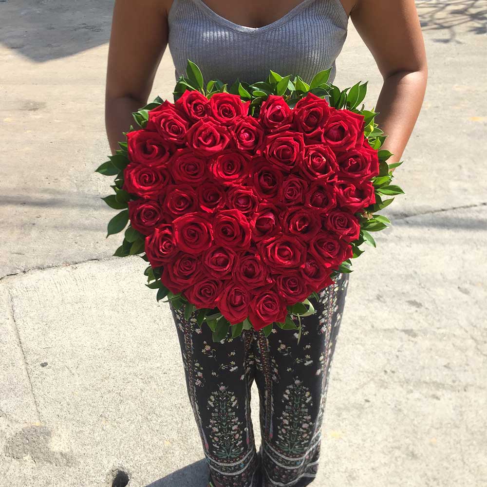 Big Red Rose Bouquet